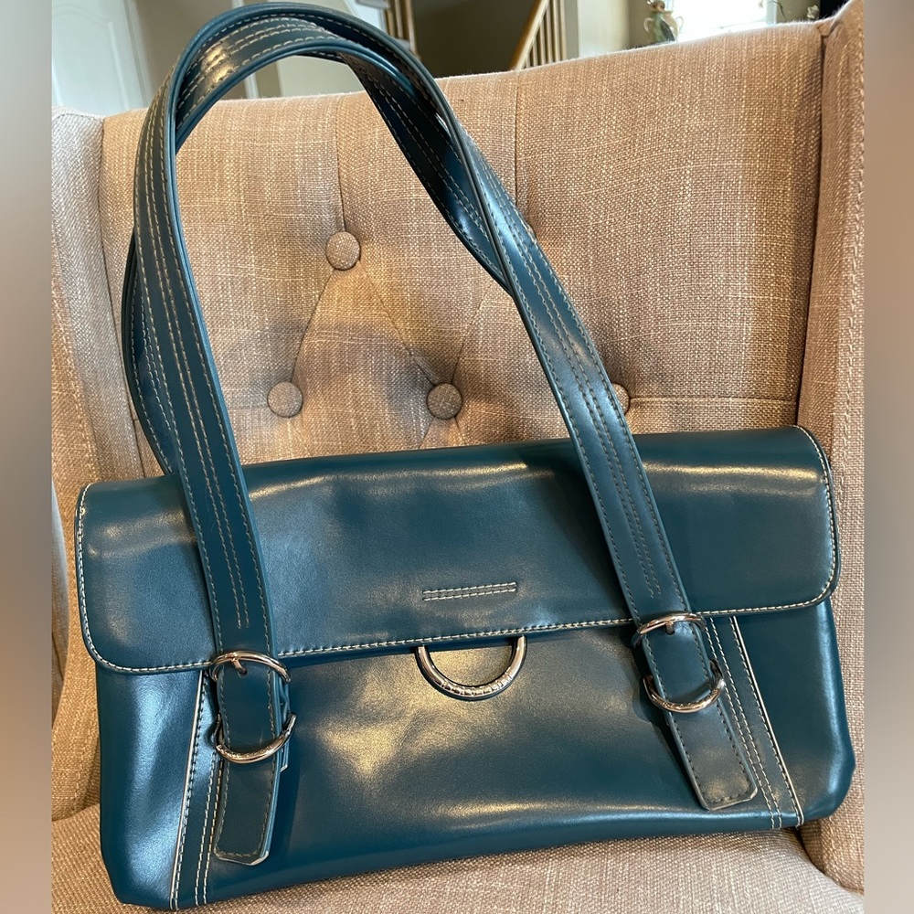Kenneth Cole Reaction Blue Satchel